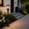 Brilliant Borne lumineuse Westcliff, lanterne trapézoïdale pour une allée de jardin