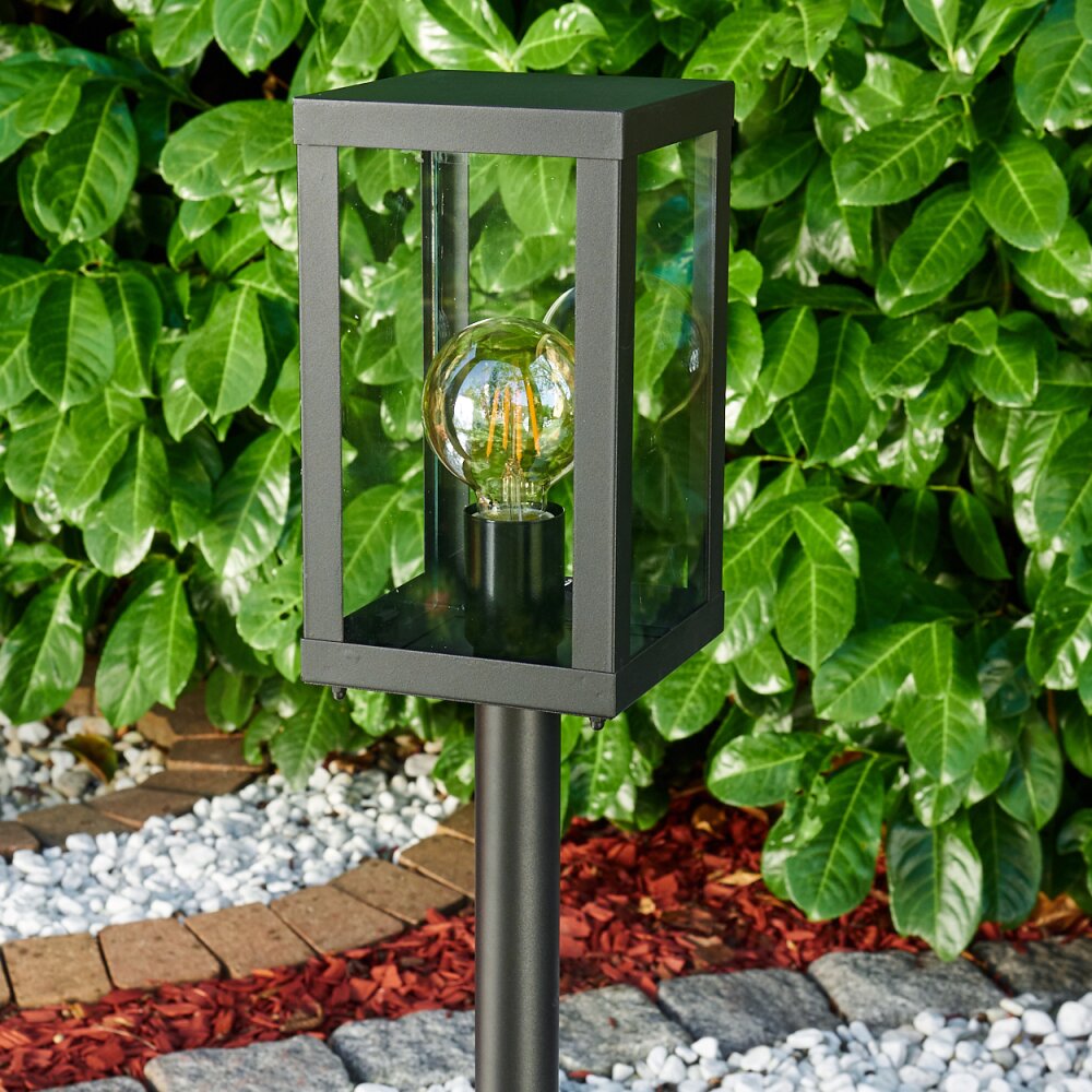 Lampadaire d'extérieur Caudry Noir, 1 lumière