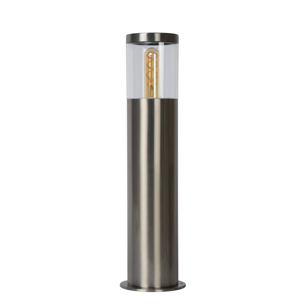Borne lumineuse Lucide FEDOR Chrome, 1 lumière