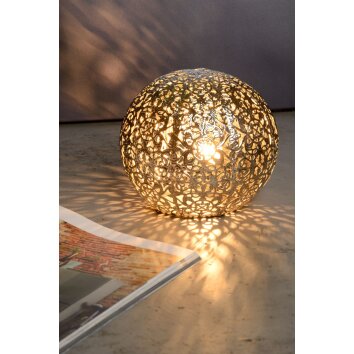 Lampe de table Lucide PAOLO Argenté, 1 lumière