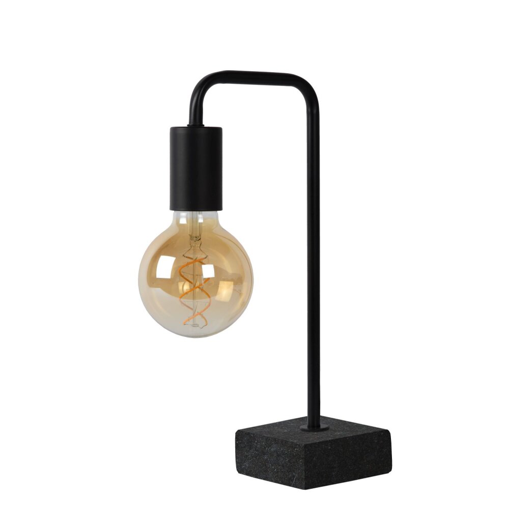 Lampe de table Lucide LORIN Noir, 1 lumière