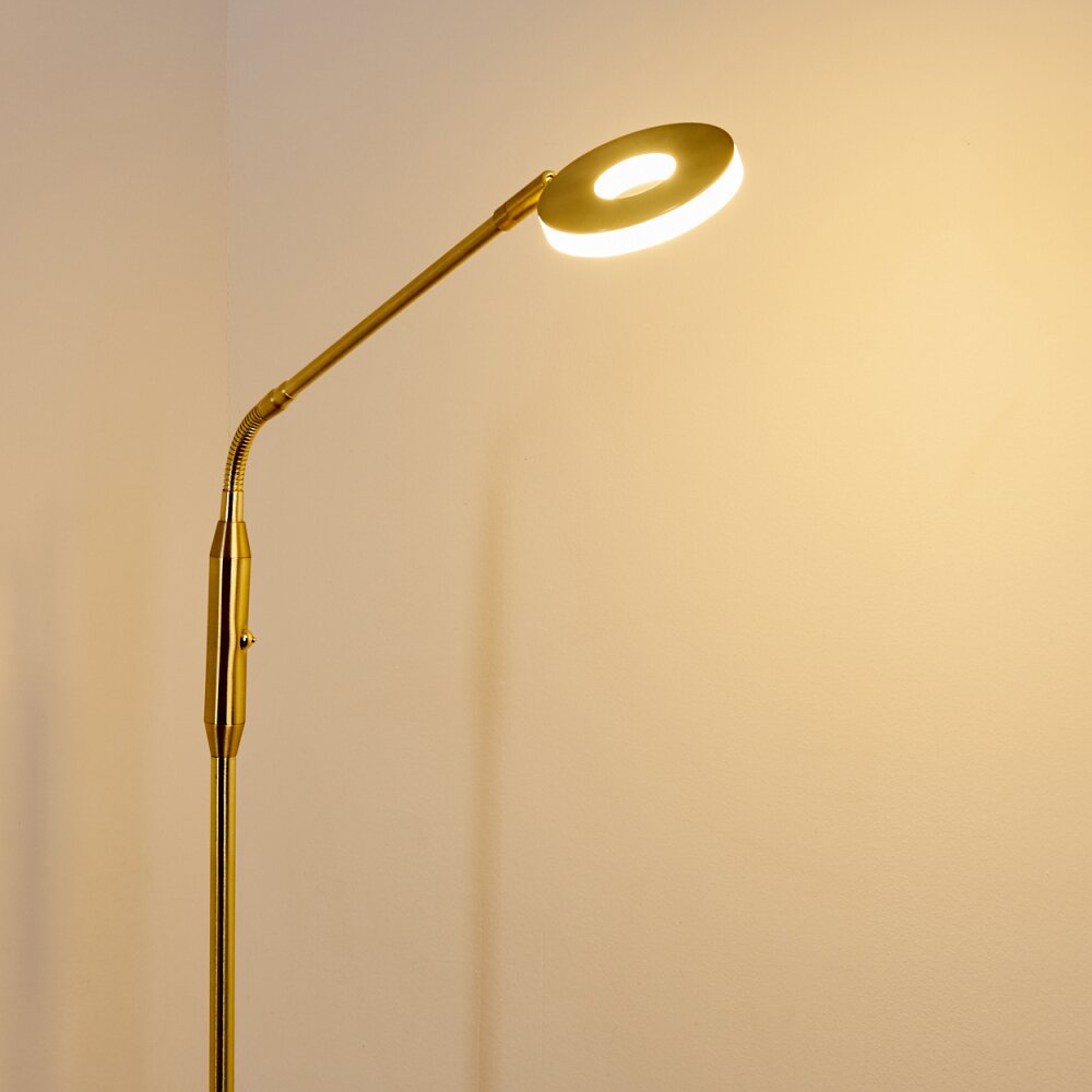 Lampadaire Gulkana LED Or, 1 lumière