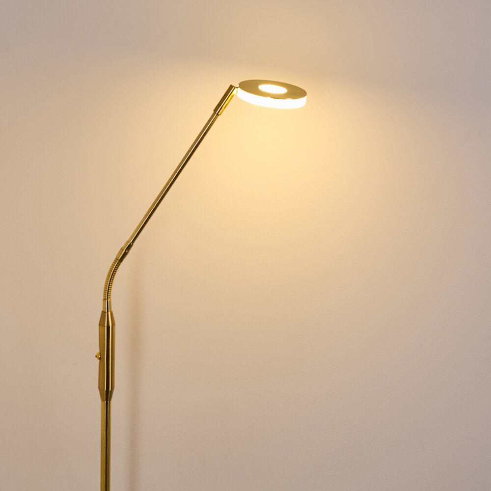 Lampadaire Gulkana LED Or, 1 lumière