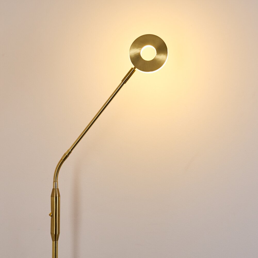Lampadaire Gulkana LED Or, 1 lumière