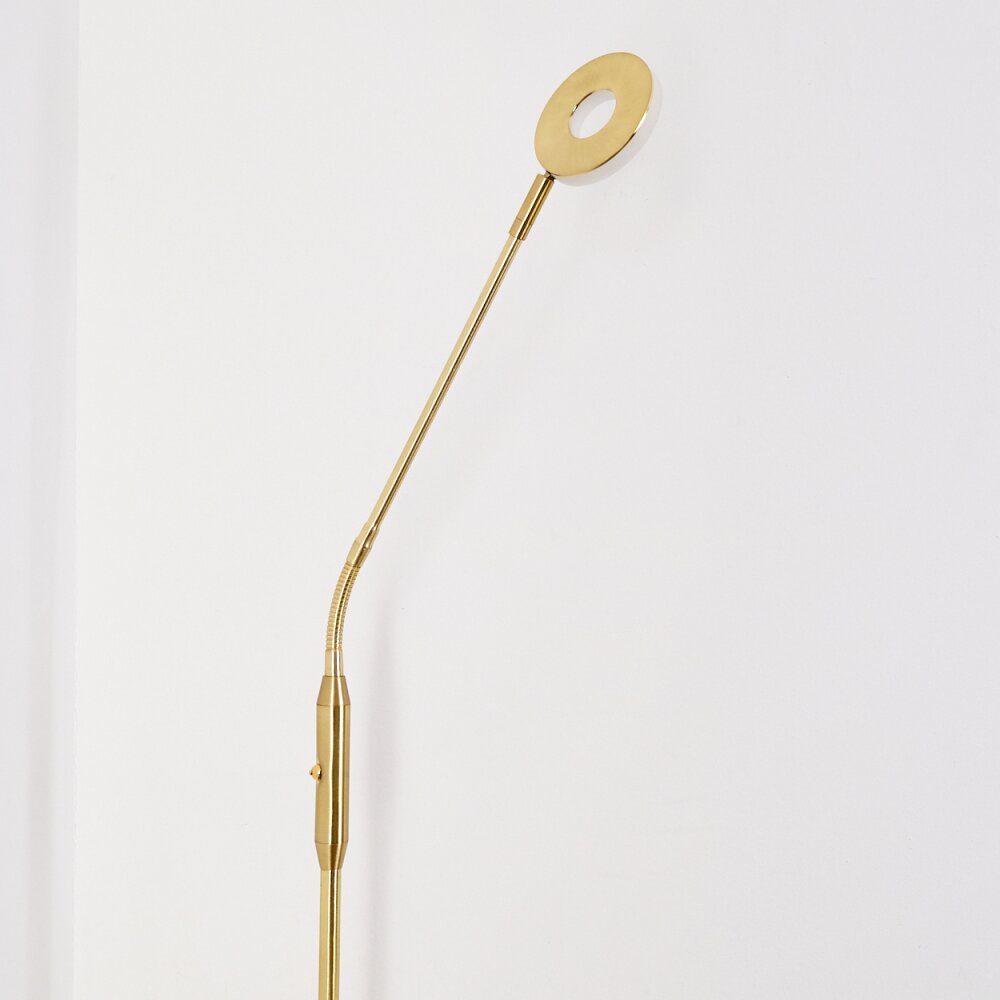 Lampadaire Gulkana LED Or, 1 lumière