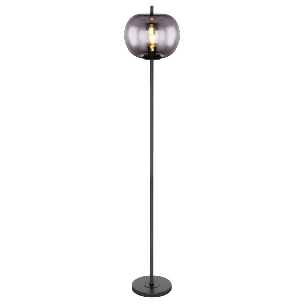 Lampadaire Globo BLACKY Noir, 1 lumière main product photo