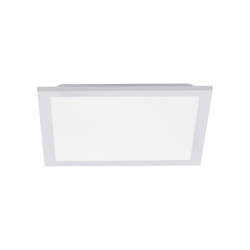 Plafonnier Leuchten Direkt FLEET LED Blanc, 1 lumière, Détecteur de mouvement