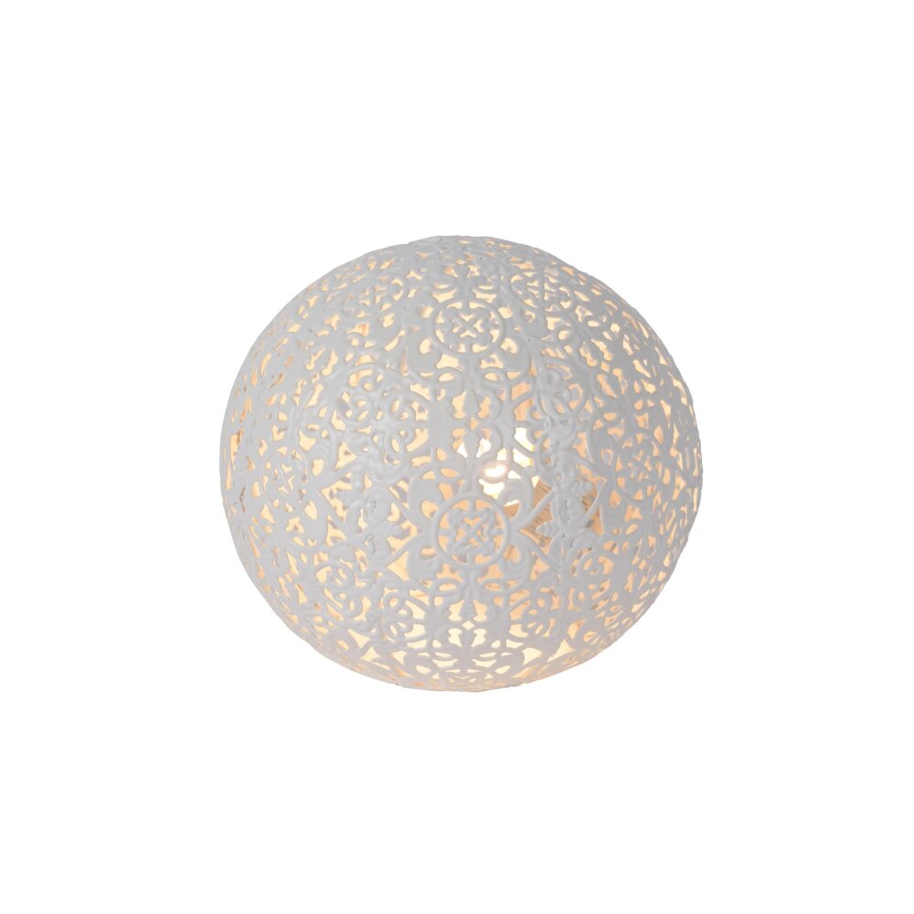 Lampe de table Lucide PAOLO Blanc, 1 lumière