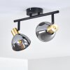 Plafonnier Mariefred Noir, 2 lumières