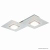 Applique murale Grossmann Karree LED Titane, 2 lumières