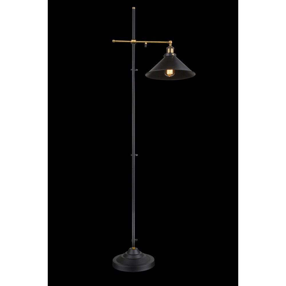 Lampadaire Globo Noir, 1 lumière