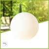 Boule lumineuse Brilliant Garden Blanc, 1 lumière