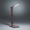 Lampe de table Paul Neuhaus ADRIANO LED Brun, 1 lumière