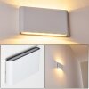 Applique murale d'extérieur Tinglev LED Blanc, 2 lumières