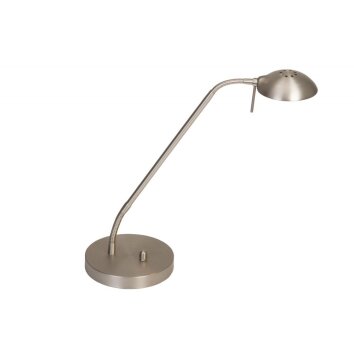 Lampe à poser Steinhauer Mexlite LED Acier inoxydable, 1 lumière