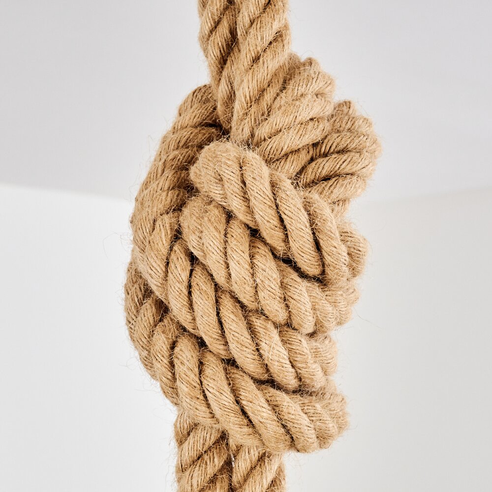 Suspension Etowah Brun, Noir, 2 lumières