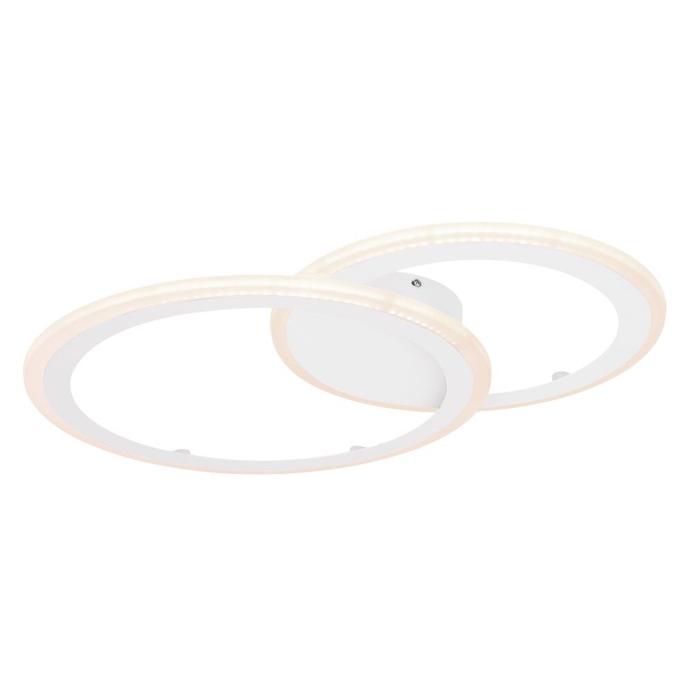 Plafonnier Globo FENNA LED Blanc, 1 lumière, Télécommandes main product photo