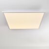 Plafonnier Salmi LED Aluminium, Blanc, 1 lumière