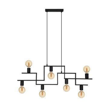Suspension Eglo FEMBARD Noir, 7 lumières Suspension Eglo FEMBARD Noir, 7 lumières