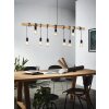 Suspension EGLO TOWNSHEND Brun, Noir, 9 lumières