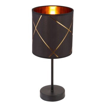 Lampe de table Globo BEMMO Noir, 1 lumière