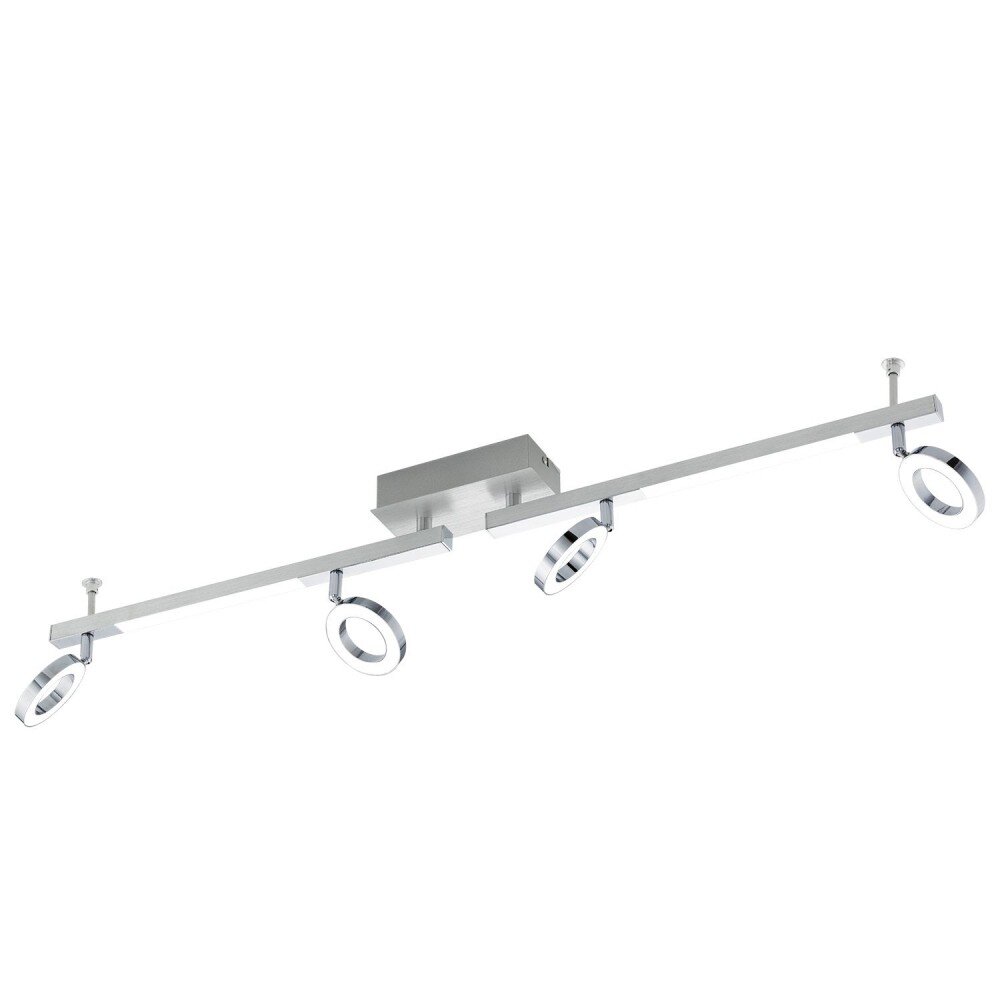 Spot de plafond Eglo CARDILLIO 1 LED Aluminium, Chrome, 4 lumières