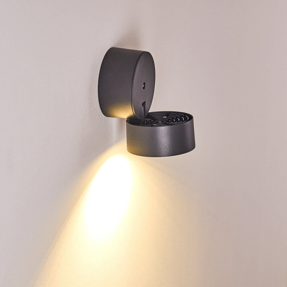 Applique murale d'extérieur Ripen LED Anthracite, 1 lumière