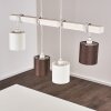 Suspension Barbengo Blanc, 4 lumières