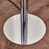 Lampadaire Horpmaal LED Chrome, 3 lumières