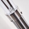 Lampadaire Horpmaal LED Chrome, 3 lumières