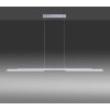 Suspension Paul Neuhaus Q-HENRIK LED Aluminium, 3 lumières, Télécommandes