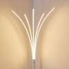 Lampadaire Bakersfield LED Blanc, 1 lumière