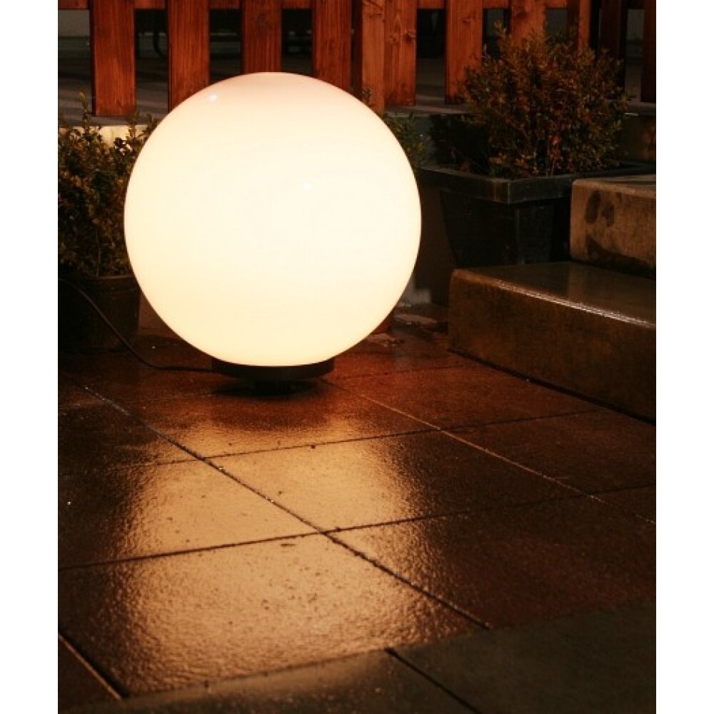 Boule lumineuse de jardin 40 cm Blanc 50er