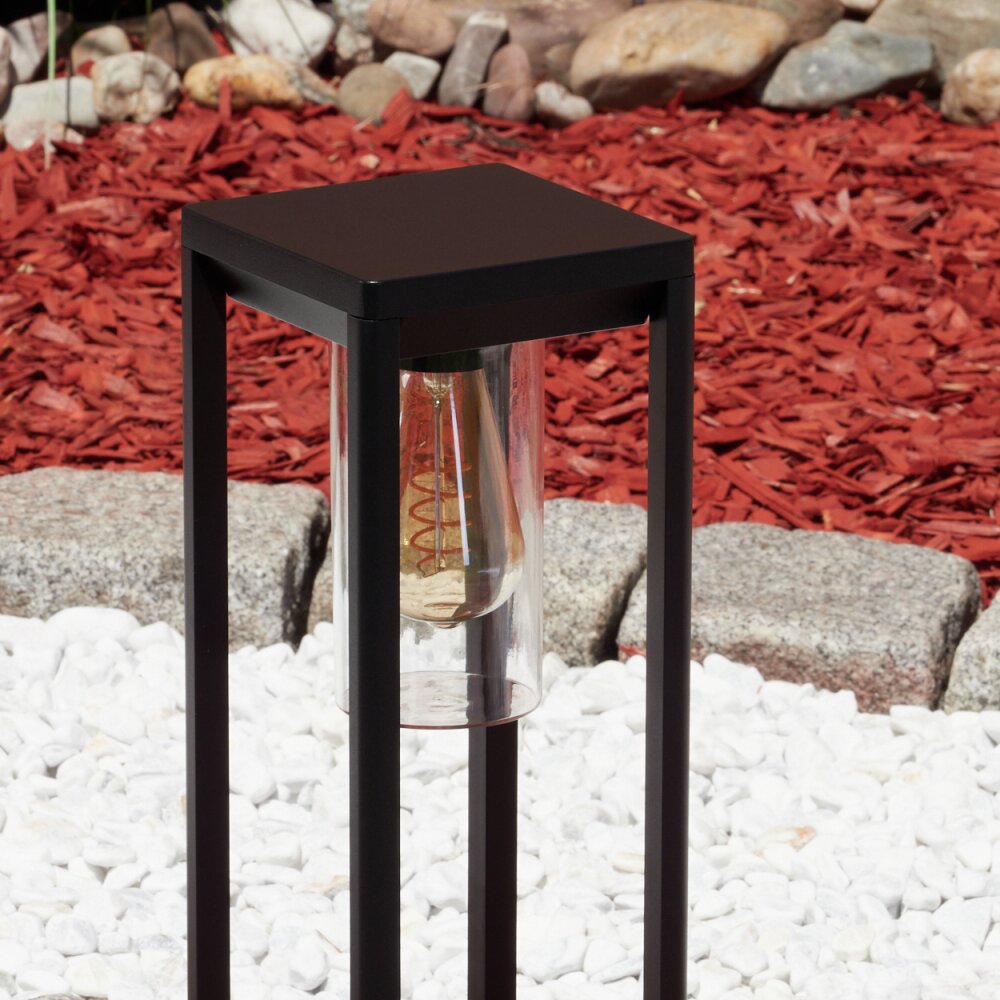 Borne lumineuse Baoshan Noir, 1 lumière