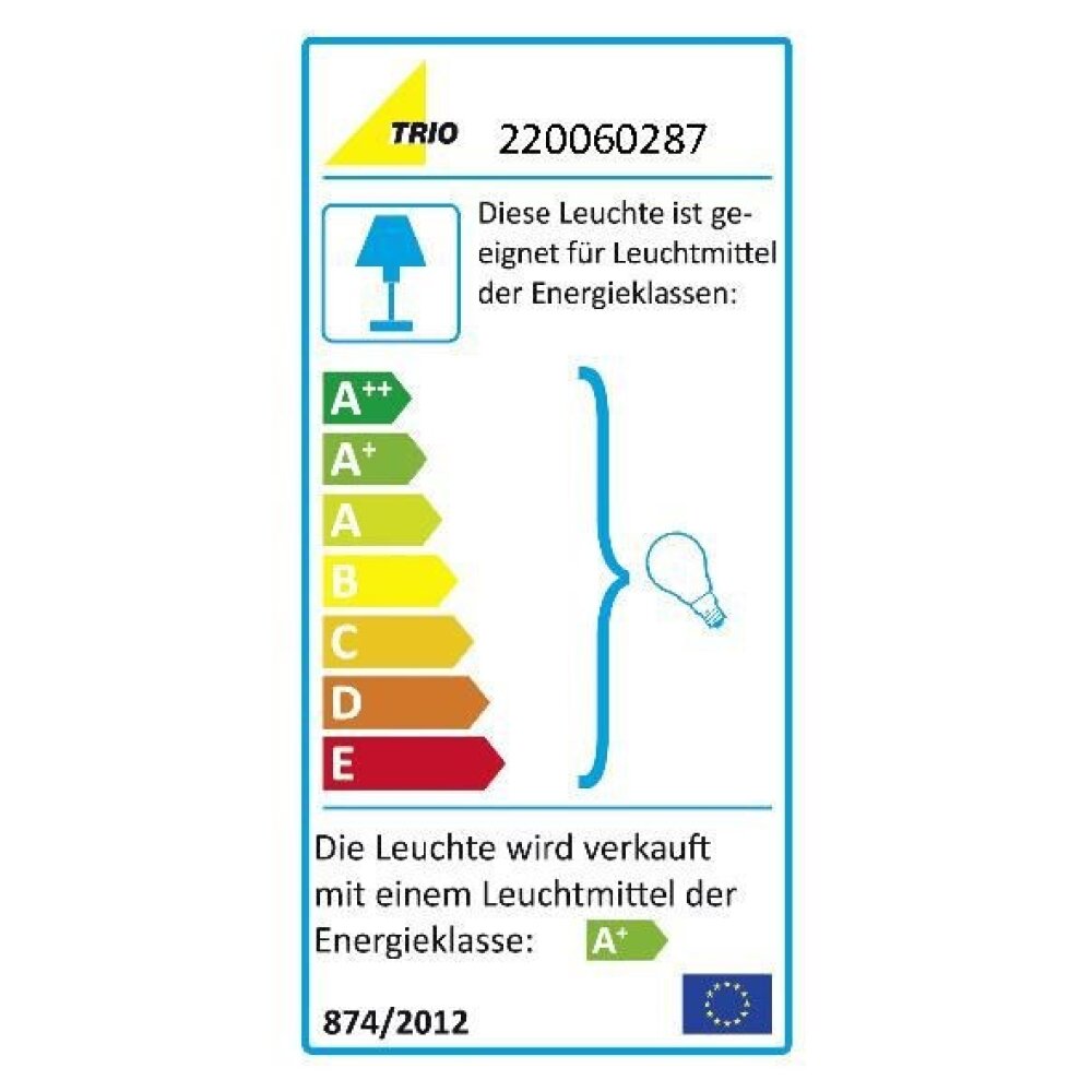 applique extérieure Trio HUDSON Acier inoxydable, 2 lumières