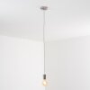 Suspension Cispus Nickel mat, 1 lumière