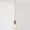 Suspension Cispus Nickel mat, 1 lumière