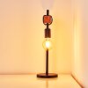 Lampe de table Barbengo Brun, Noir, 1 lumière