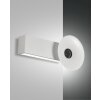 Applique murale Fabas Luce Aretha LED Blanc, 1 lumière