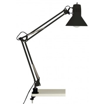 Lampe à clip Brilliant Hobby Noir, 1 lumière