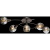 Plafonnier Globo Isla LED Bronze, 5 lumières