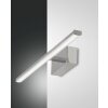 Applique murale Fabas Luce Nala LED Chrome, 1 lumière