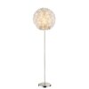 Lampadaire Globo Nickel mat, 1 lumière