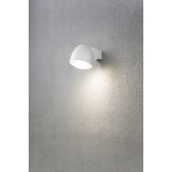 Applique murale Konstsmide Ferrera LED Blanc, 1 lumière