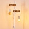 Lampadaire Barbengo Brun, Blanc, 2 lumières