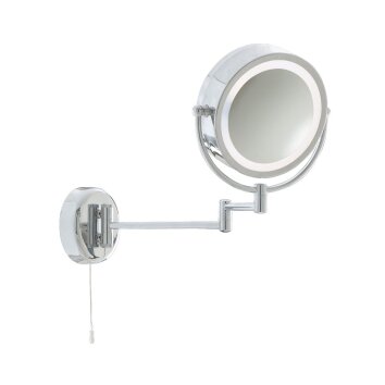 Lampe pour salle de bain Searchlight BAMIRO Chrome, 1 lumière