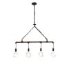 Suspension Lutec AMACORD Brun, 4 lumières