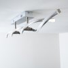 Plafonnier Paul Neuhaus POLINA LED Acier inoxydable, 2 lumières