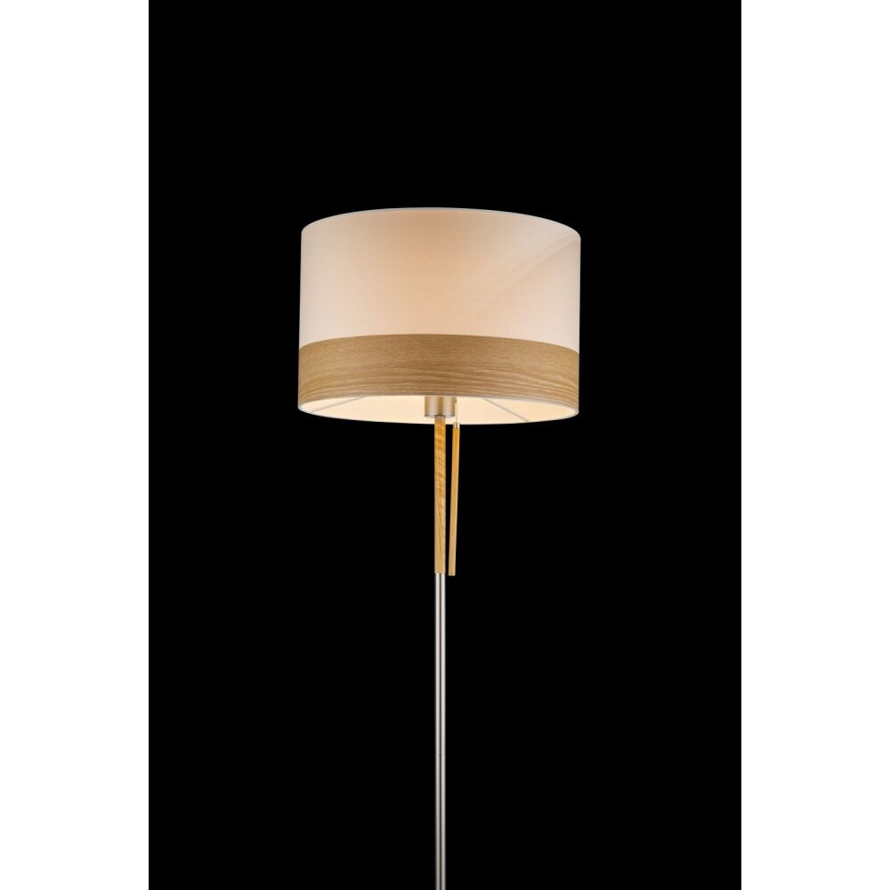 Lampadaire Globo Nickel mat, 1 lumière