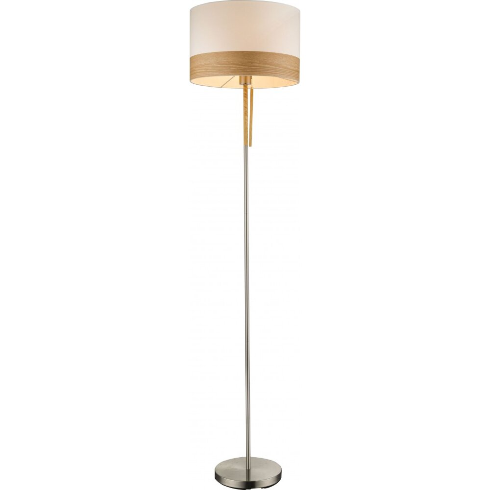 Lampadaire Globo Nickel mat, 1 lumière